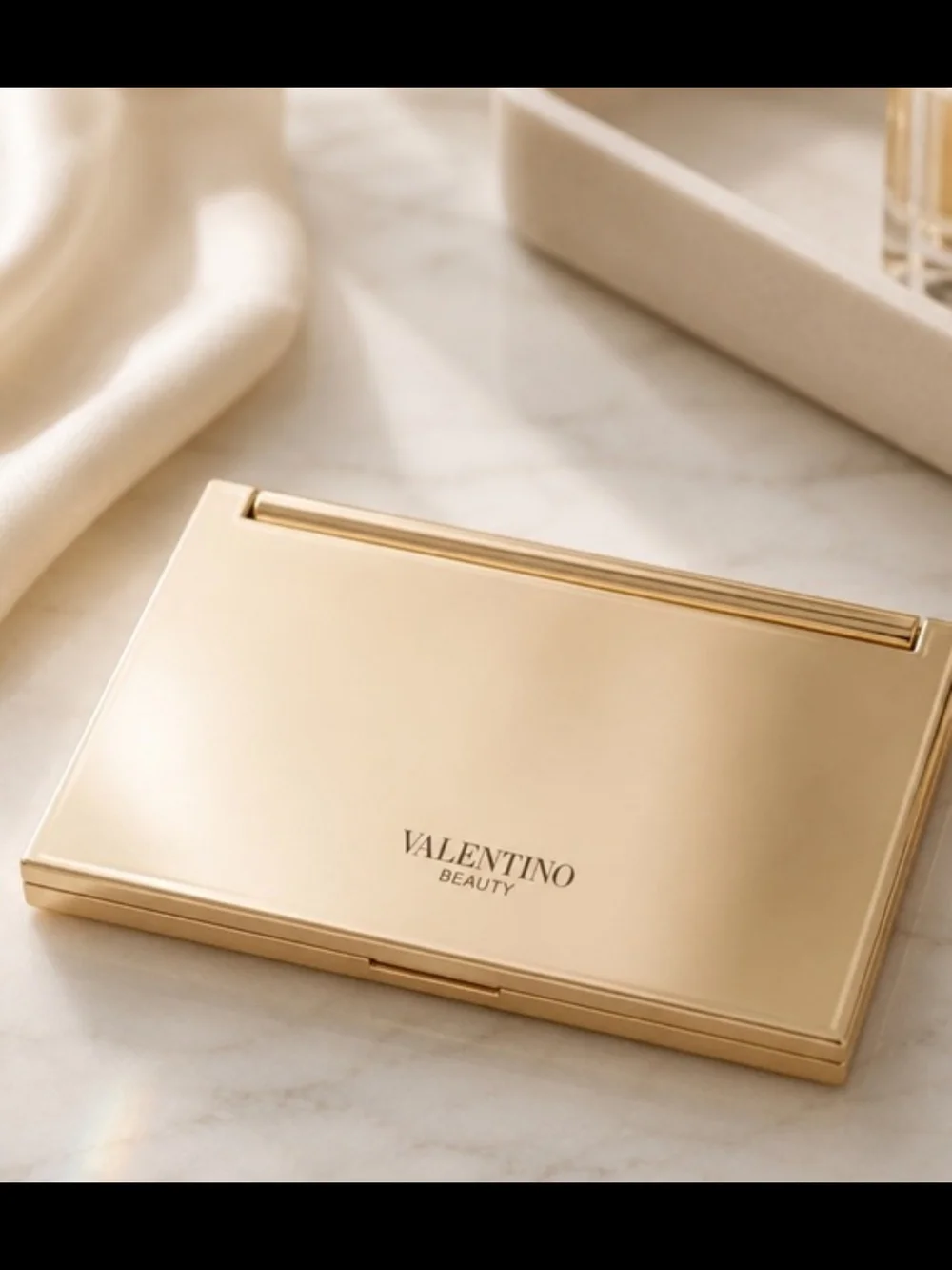 Valentino Gold & Silver Compact Mirror